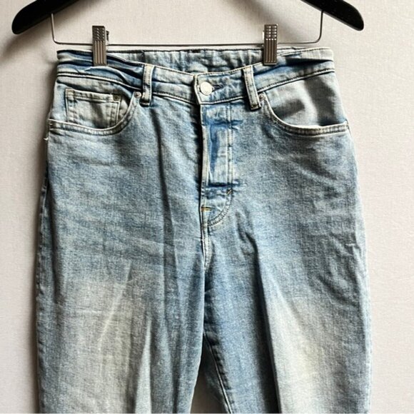 H&M Mom’s denim button fly high waisted jeans Sz 6 - Picture 4 of 13
